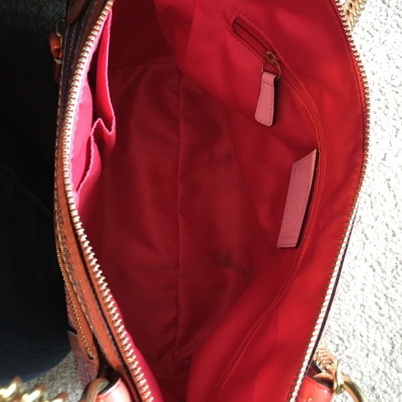 Coach Multicolor sequin pink/purple/white handbag - Picture 10 of 14